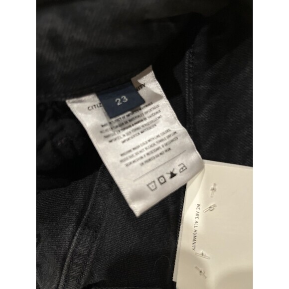 Citizens of Humanity COH womens Charlotte Hi Rise Jeans 23 Button Fly 27" inseam - Picture 9 of 13